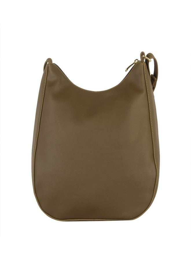 Baggit Women Hobo Handbag (OLIVE) - Image 4
